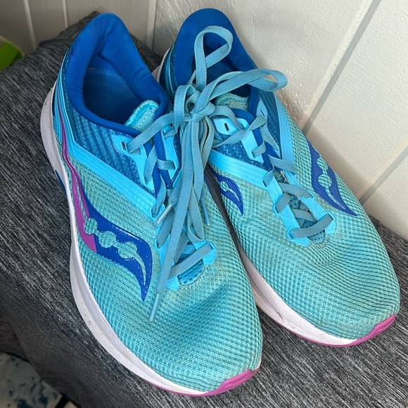 Saucony Shoes - Saucony Axon Running Sneakers Women's Size 10 Blue S10657-30, Lace Up